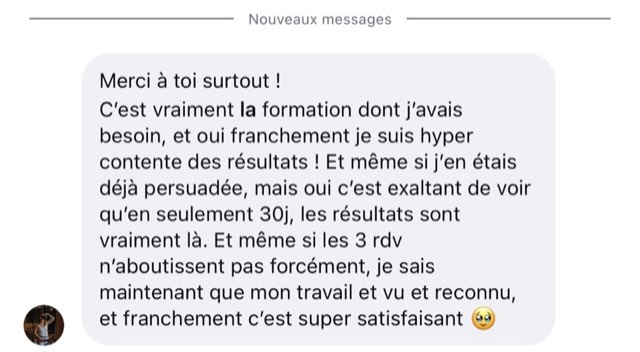 Message de Léa Ponneau